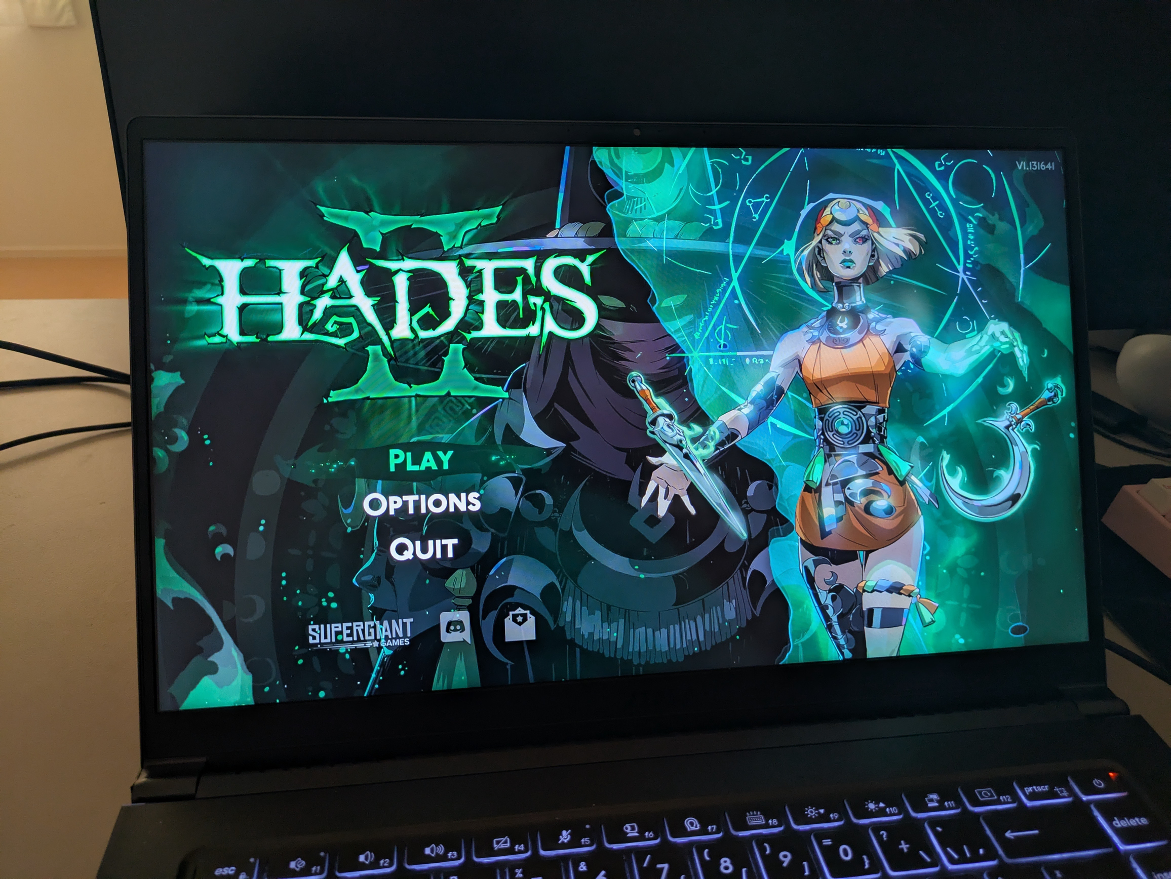 running hades